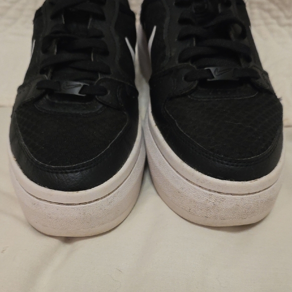Nike Court Vision Alta Black White Sneakers Tennis shoes Women's 6.5 Classic - Picture 7 of 11